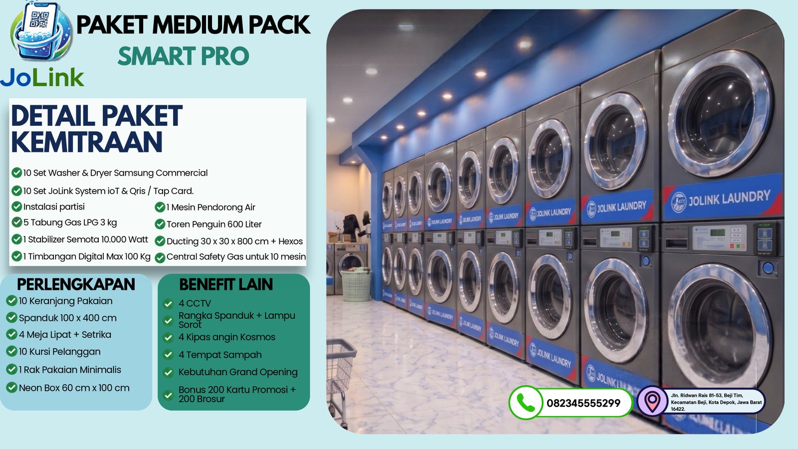 Brosur 10 Set JoLink System Payment